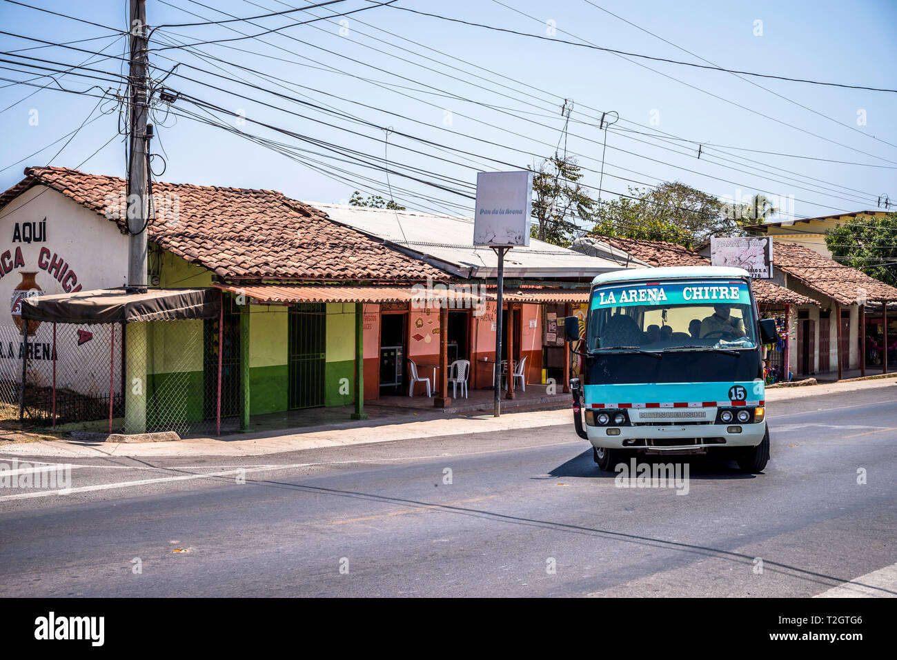 La Arena Chitre Azuero Panama Stockfoto