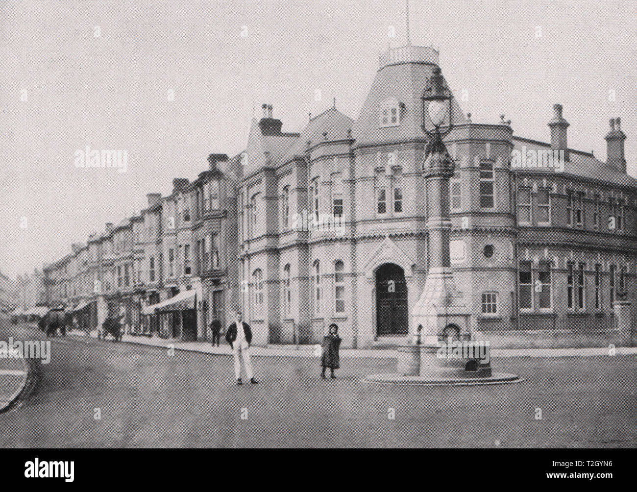 Freie Bibliothek, High Street Stockfoto