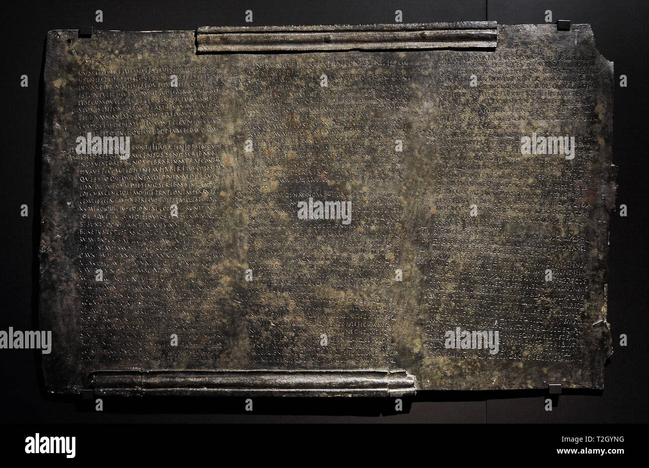 Lex coloniae genitiuae iuliae Fotos und Bildmaterial in hoher