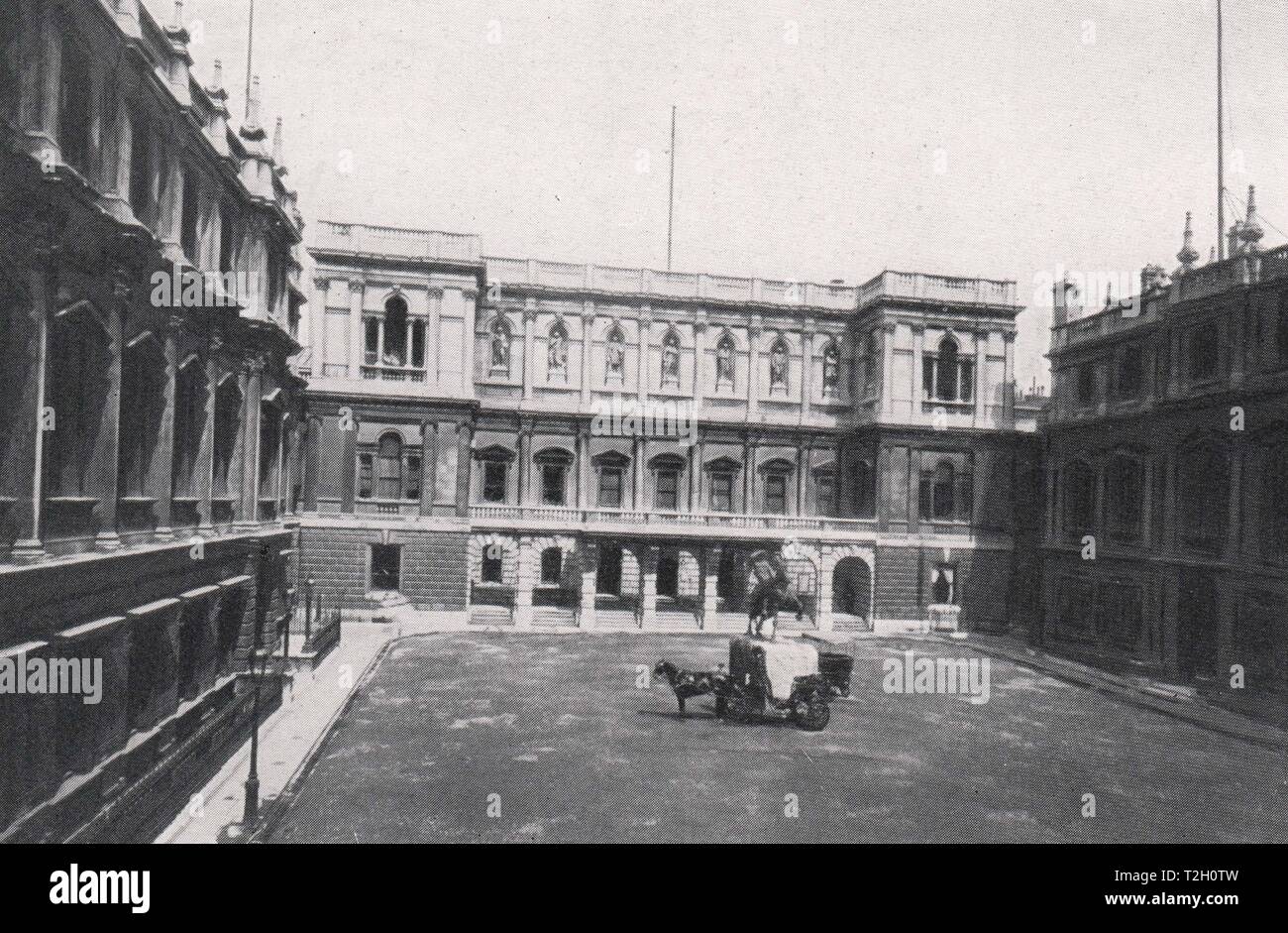 Burlington House (Königliche Akademie der Künste) Stockfoto