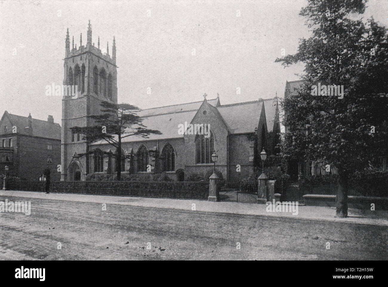 St. Barnabas Kirche, Clapham Stockfoto
