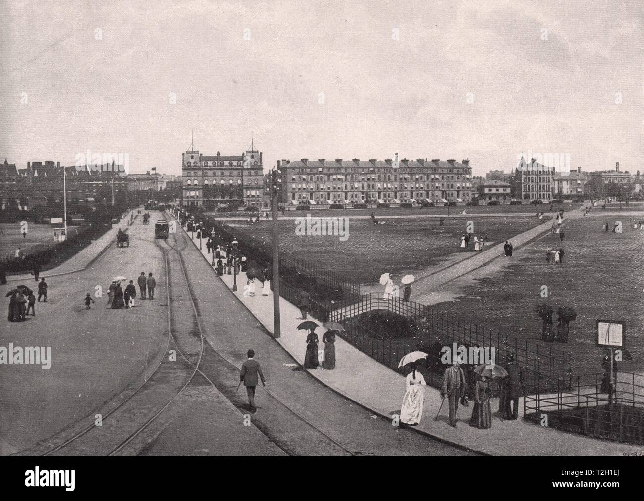 Die Gemeinsame, Southsea Stockfoto