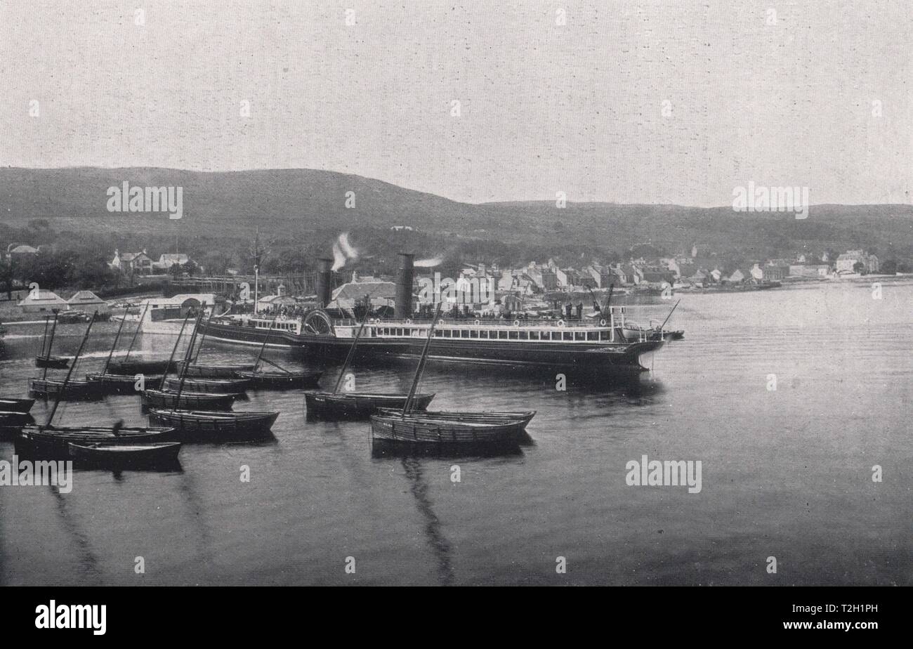 S.S. 'Columba' an Ardrishaig Stockfoto