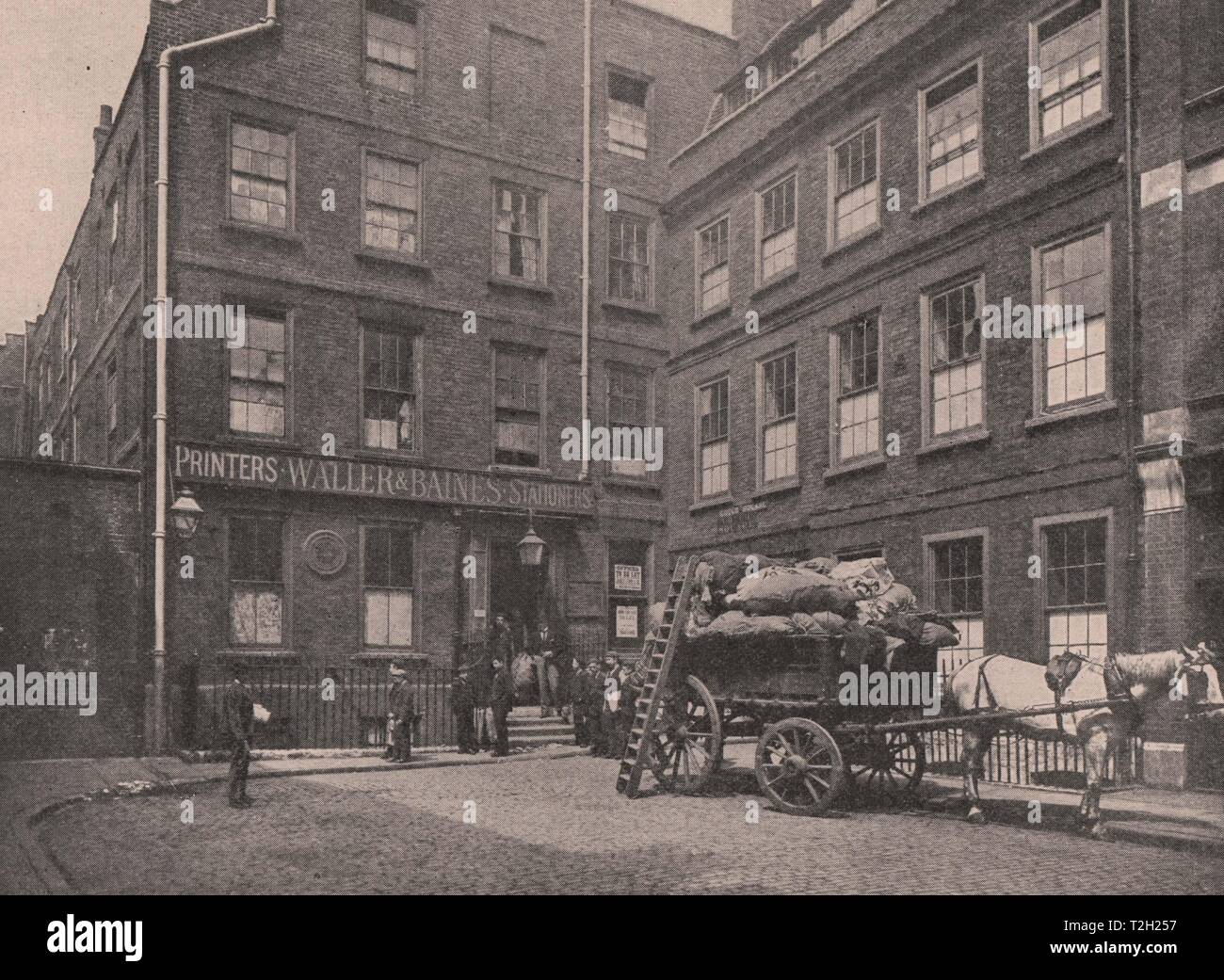 Dr. Johnson's House Stockfoto