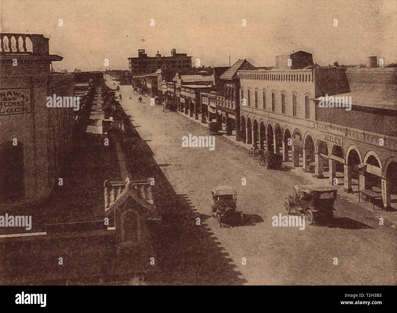 Ein anderes Geschäft Straße Stockfoto