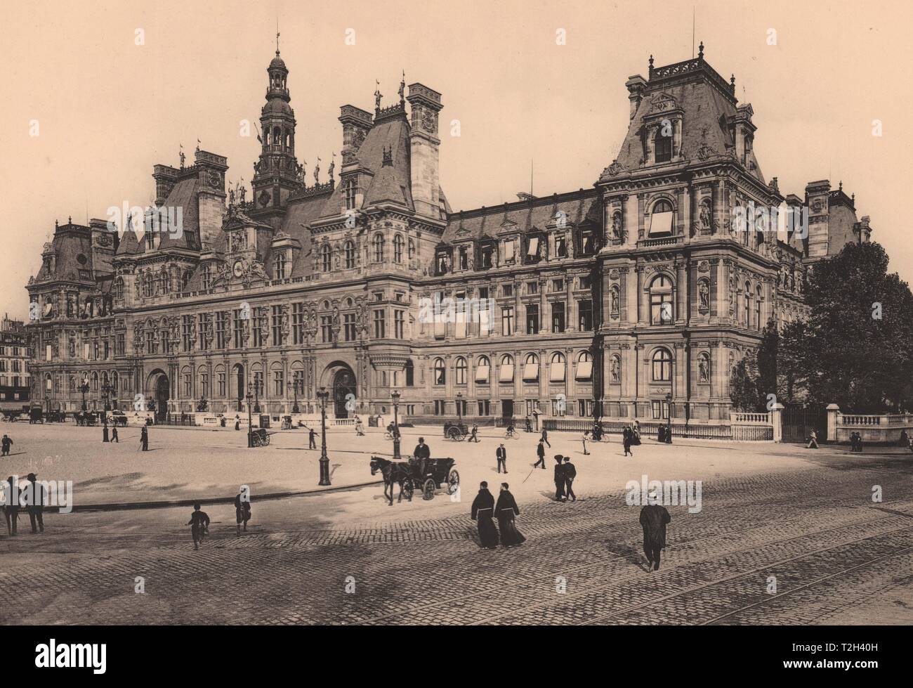 Hotel-de-Ville Stockfoto