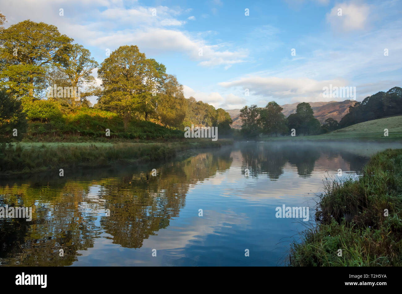 Elter Wasser See Lake District, England, Europa Stockfoto