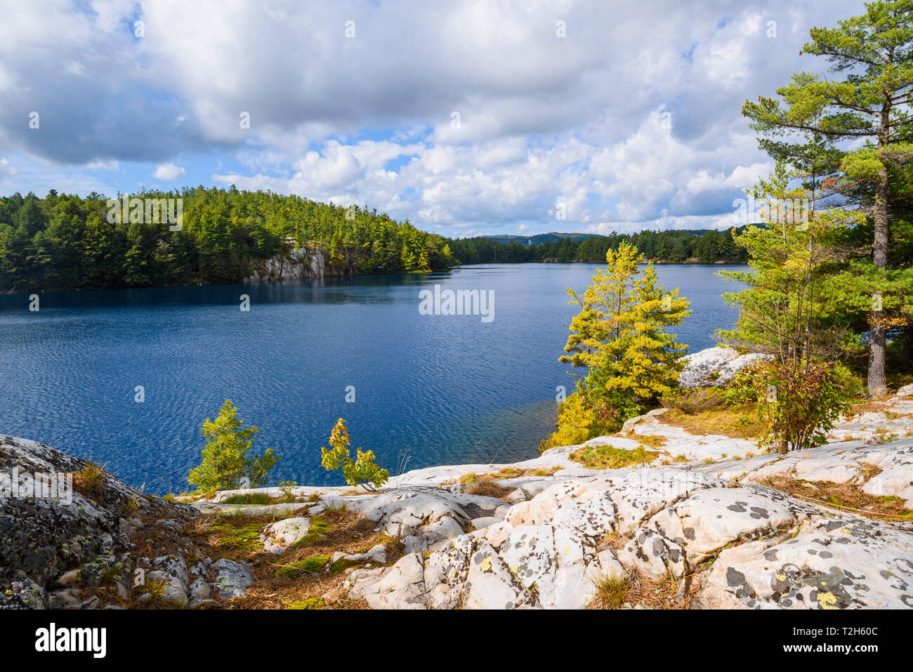 Wenig Superior Lake in Killarney Provincial Park, Ontario, Kanada, Nordamerika Stockfoto