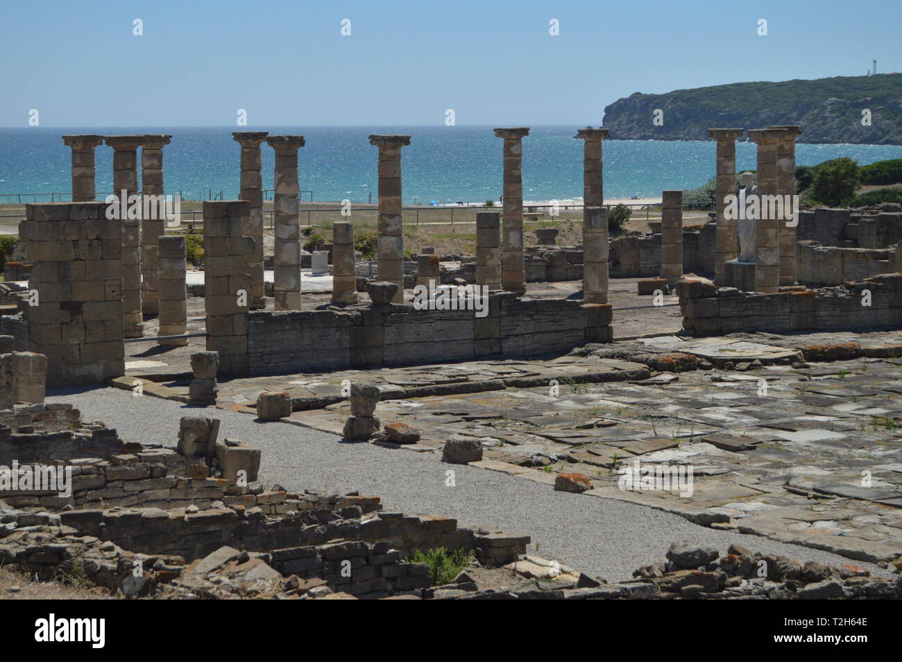 Triada Capitolina Tempel in der römischen Stadt Baelo Claudia Dating Im 2. Jahrhundert v. Chr... Foto-, Bild- und Royalty Free Image. Natur, Architektur Stockfoto