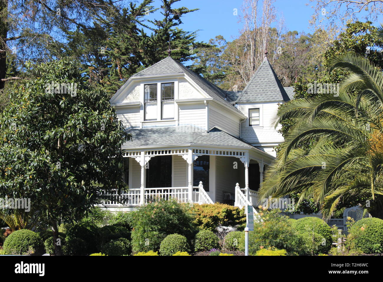 Patrick King, Queen Anne, 1890, Rittersporn, Kalifornien Stockfoto