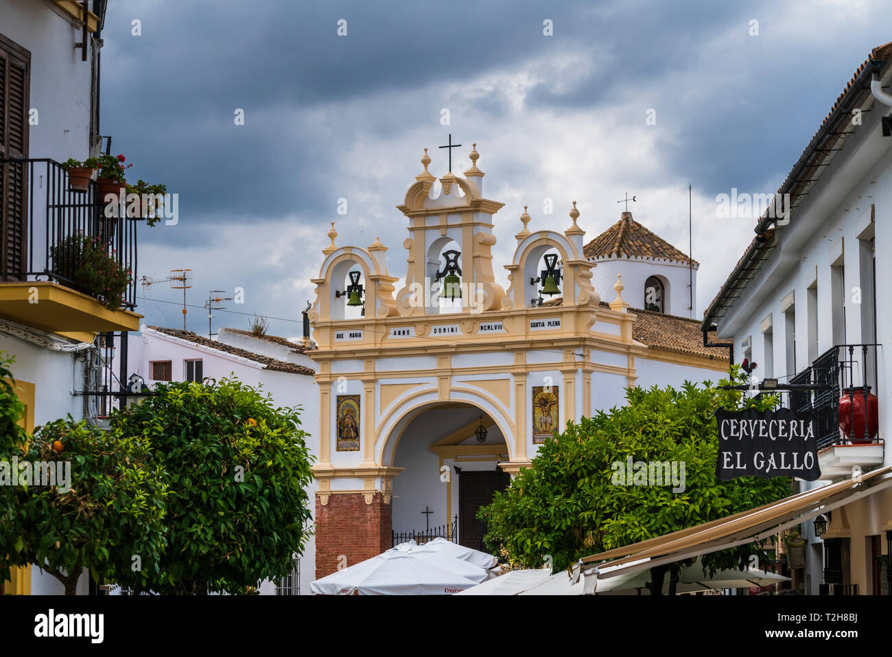 San Juan de Letran Kapelle (Capilla de San Juan de Letran), Zahara de la Sierra, Provinz Cadiz, Andalusien, Spanien Stockfoto