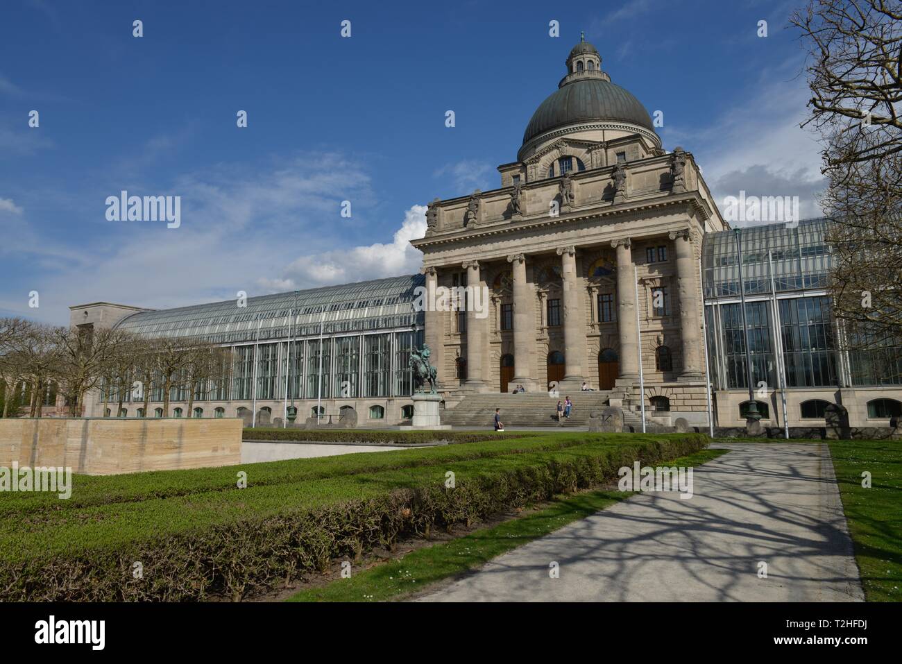 Bayerische Staatskanzlei, Altstadt Lehel, München, Bayern, Deutschland Stockfoto