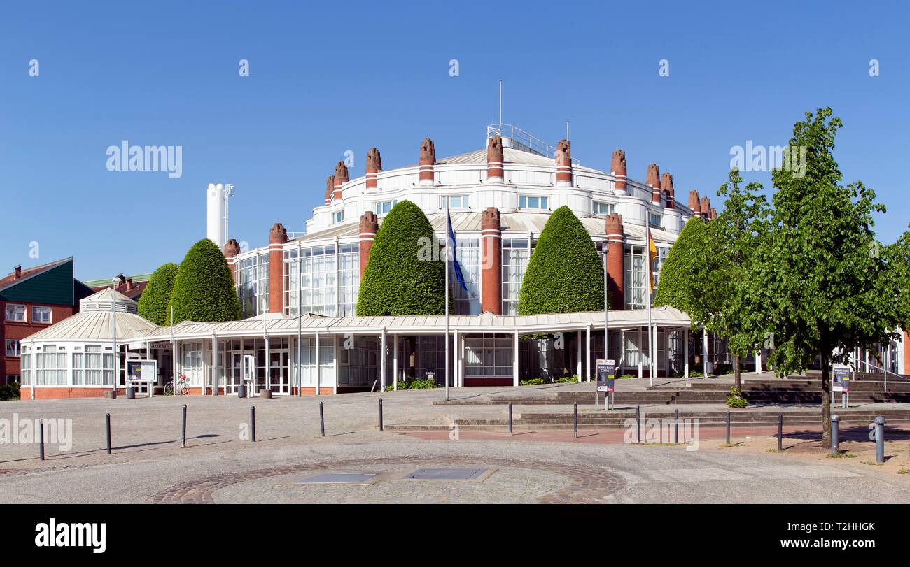 Stadt Theater, Architekt Gottfried Bohm, Baudenkmal, Itzehoe, Schleswig-Holstein, Deutschland Stockfoto