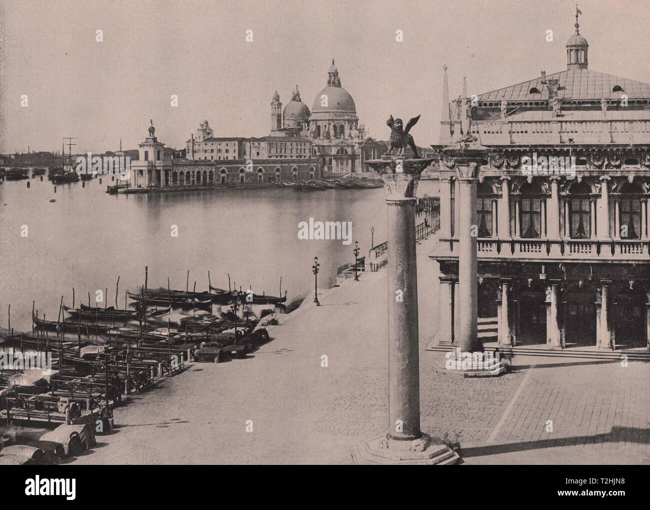 Piazzetta, Venedig Stockfoto