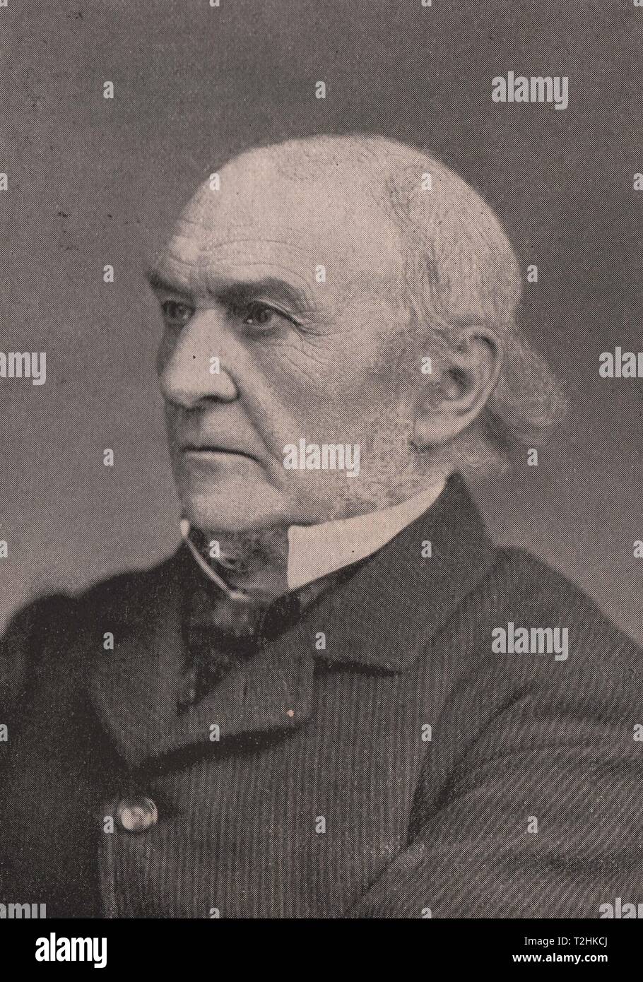Die richtigen Hon. W. E. Gladstone Stockfoto