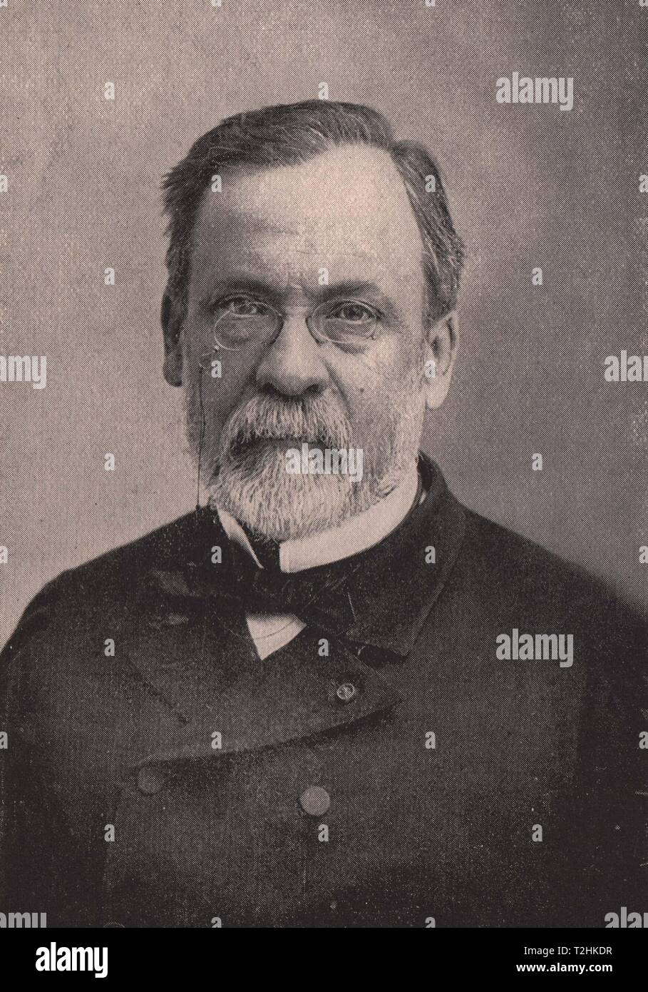 Prof. Louis Pasteur Stockfoto