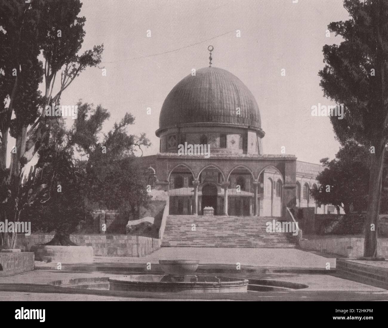 Jerusalem - Moschee d'Omar: Außenansicht Stockfoto