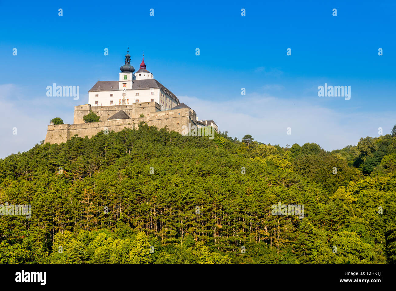 Burg Forchtenstein, Burgenland, Österreich, Europa Stockfoto