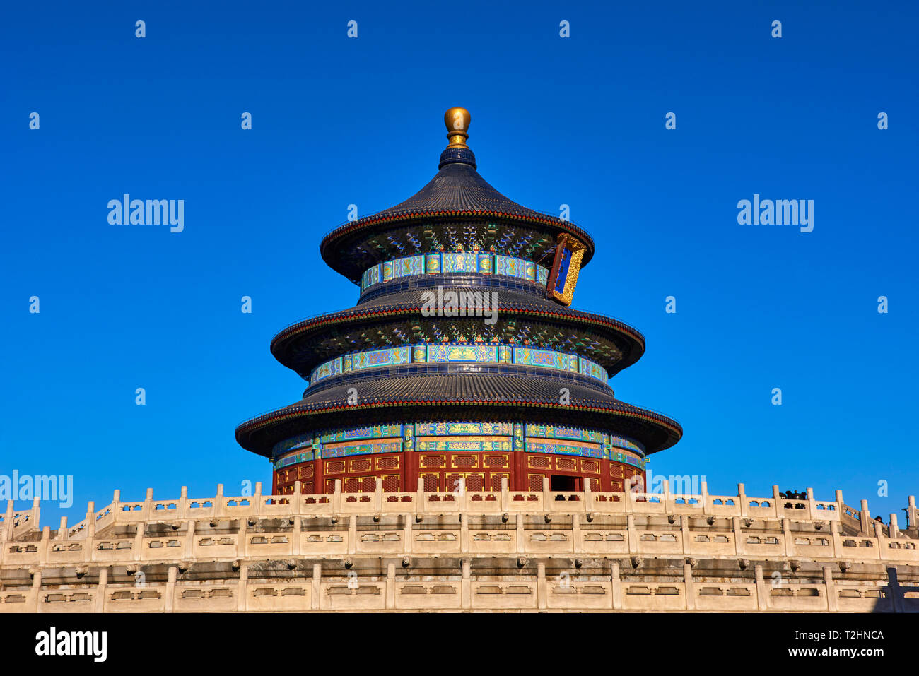 Tempel des Himmels, UNESCO-Weltkulturerbe, Dongcheng, Peking, China Stockfoto