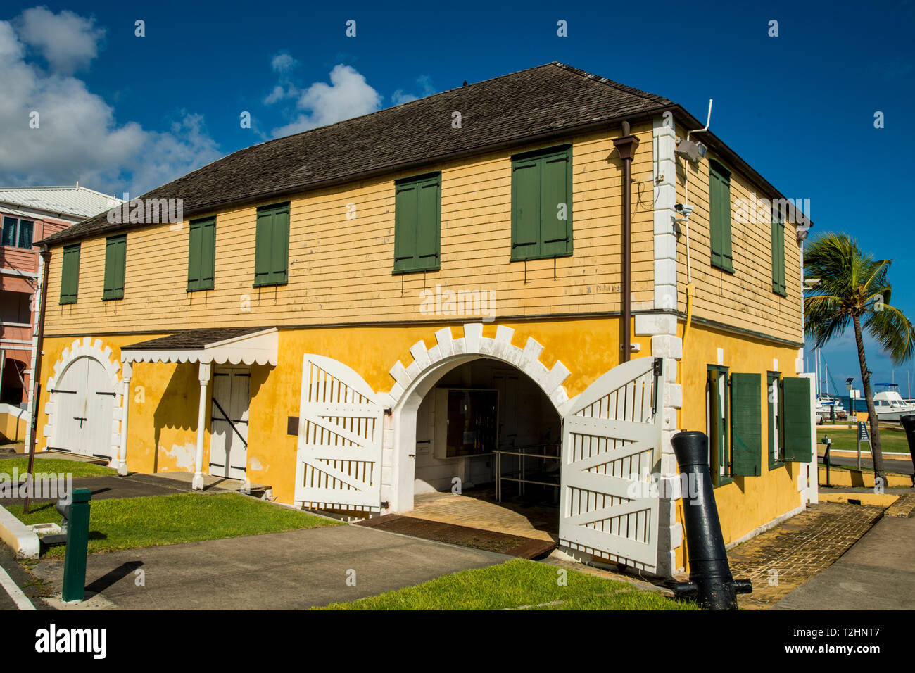 Die historischen Ausmaß Haus, Christiansted, St. Croix, US Virgin Islands, Karibik Stockfoto