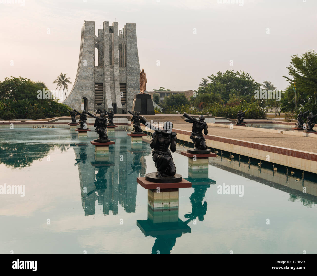 Kwame Nkrumah Memorial Park und Mausoleum, Accra, Ghana, Afrika Stockfoto
