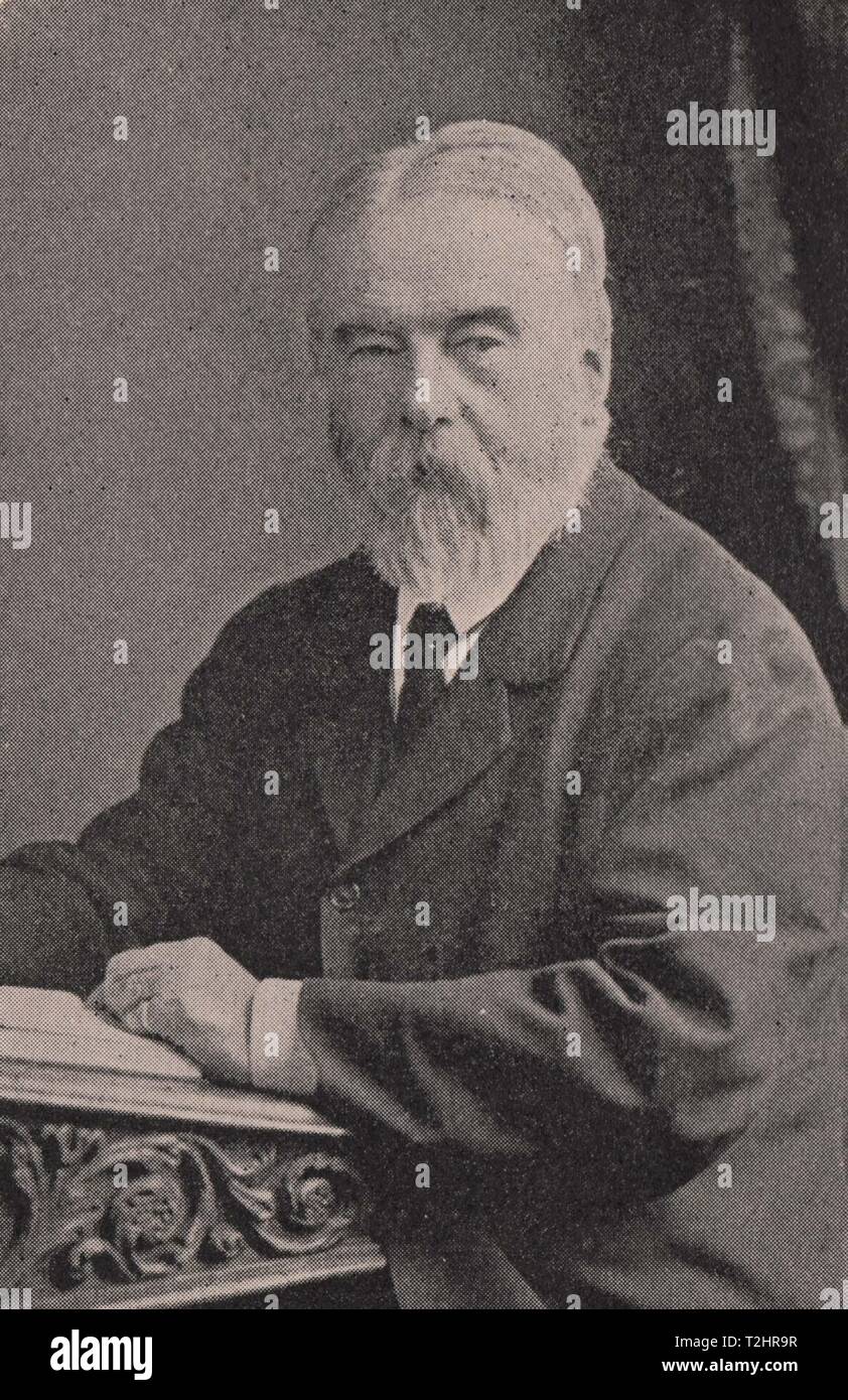 Sir. J. Fayrer, Hon. Arzt an Ihre Majestät Königin Victoria, Prinz von Wales, medizinische Berater auf seiner Reise nach Indien Stockfoto