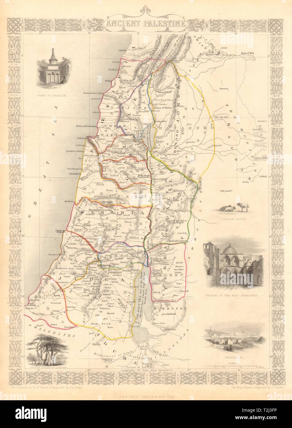 Israel landkarte 12 stämme Fotos und Bildmaterial in hoher Auflösung Alamy