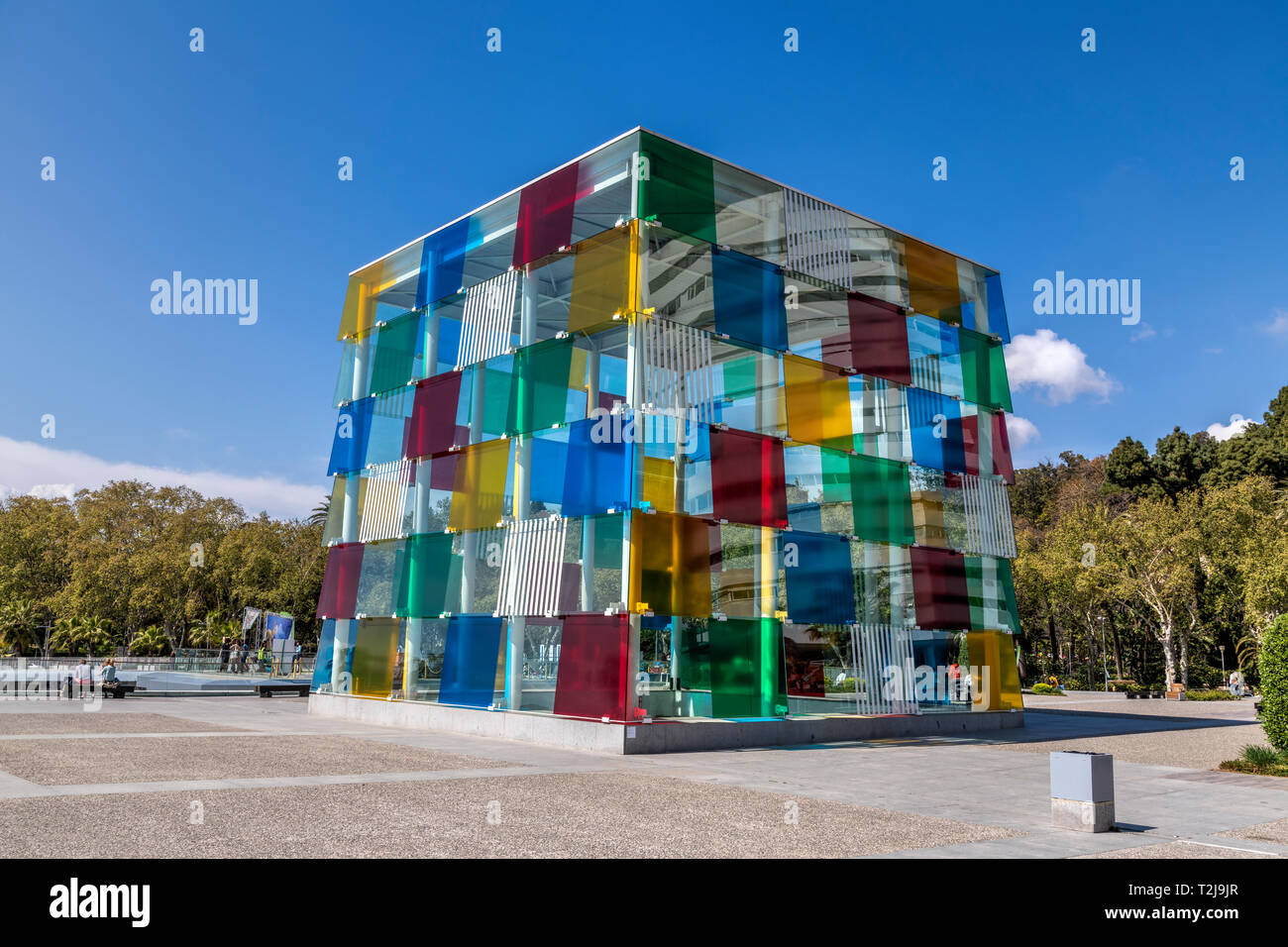 Centre Pompidou, Malaga, Andalusien, Spanien Stockfoto