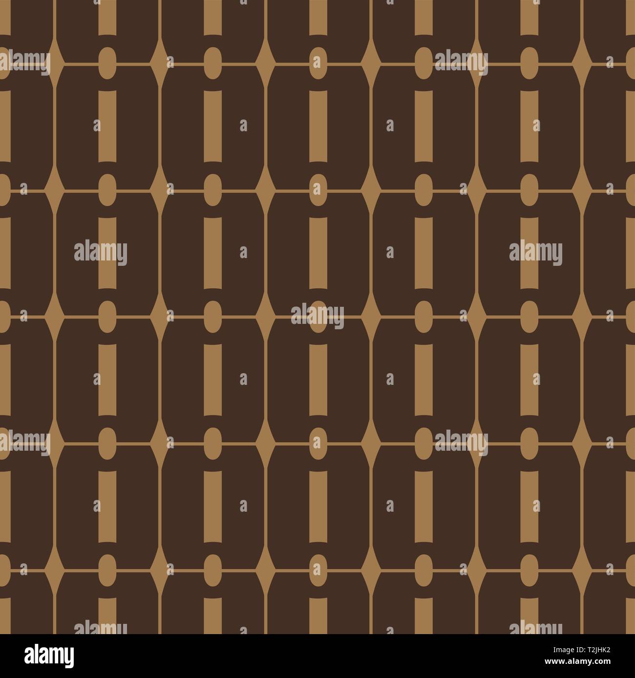 Square & Diamond pattern Grid Stock Vektor