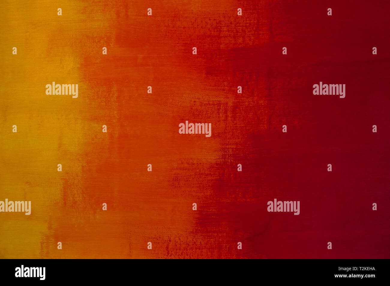 Minimalistische Farbe Textur Hintergrund mit warmen Farben - rot, orange und gelb Stockfoto