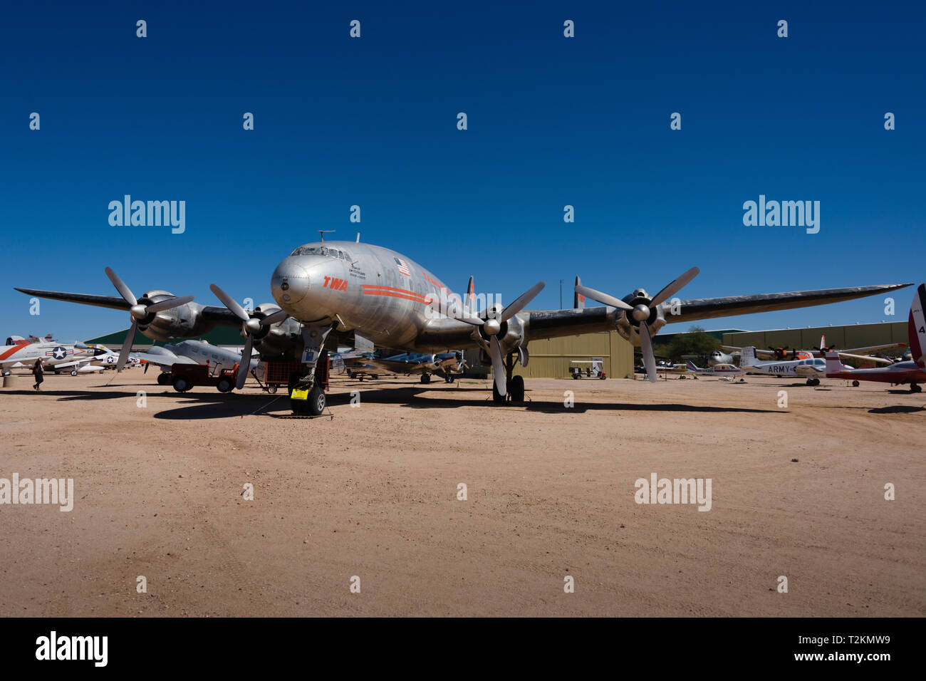 Lockheed L-049 Constellation Stockfoto