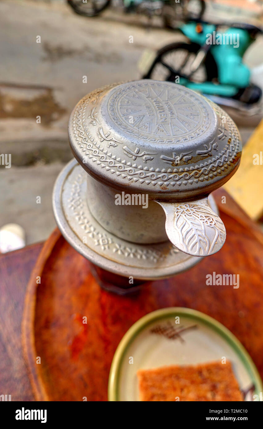 Vietnamesischer Kaffee Stockfoto