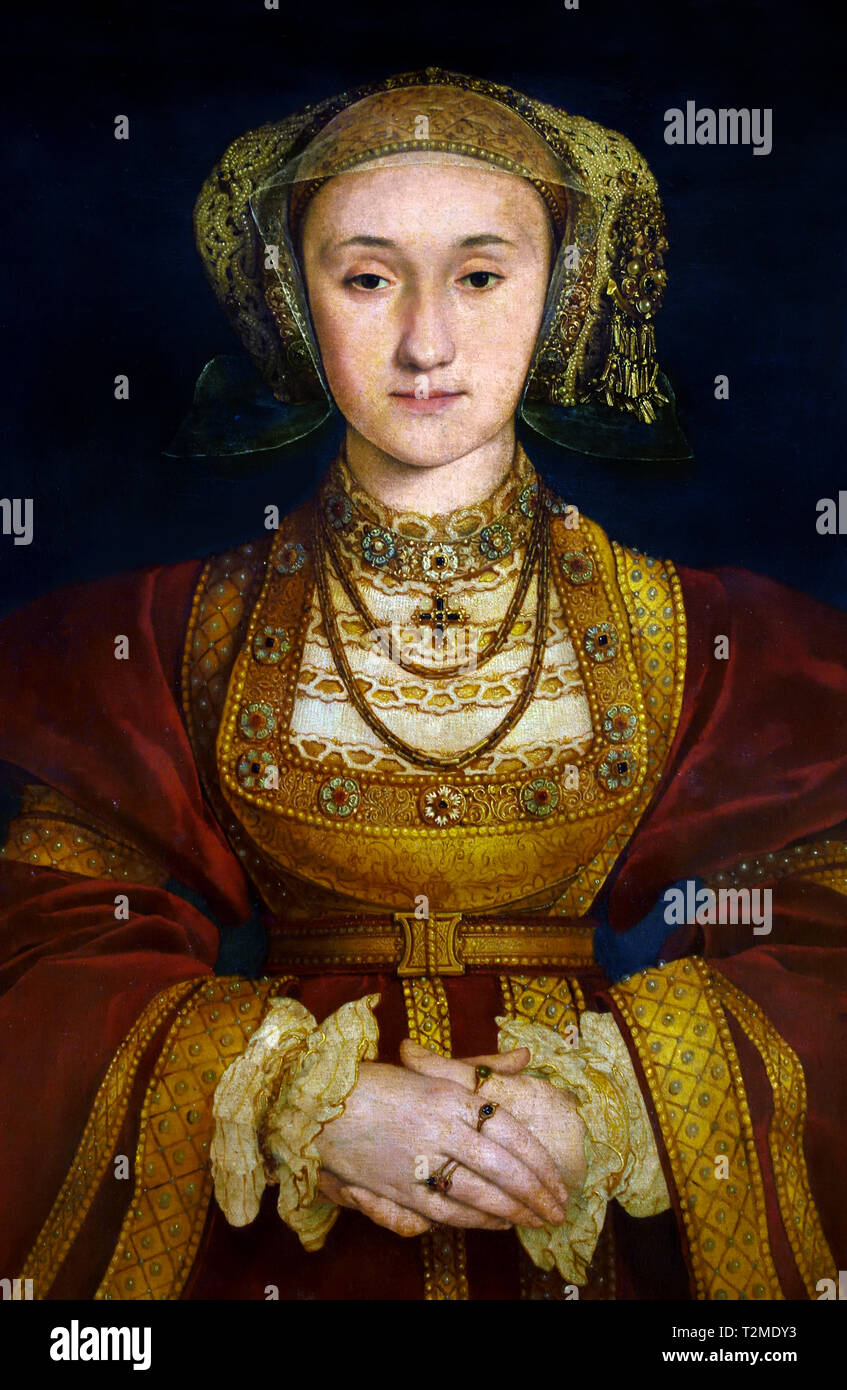 Anne von Kleve (1515–1557) vierte Ehefrau Heinrich VIII., König von England von Hans Holbein dem Jüngeren, 1497 - 1543, Deutsch, Deutschland Stockfoto