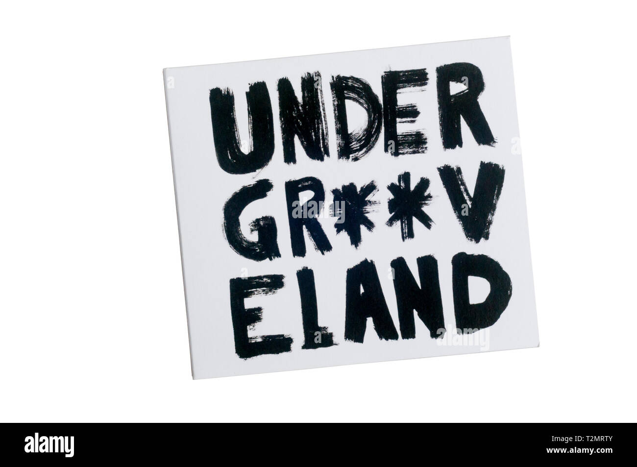 Undergrooveland CD von der Straße Musik kollektiv mit dem gleichen Namen. Auf den drastischen Rückgang Label im Jahr 2017 freigegeben. Stockfoto