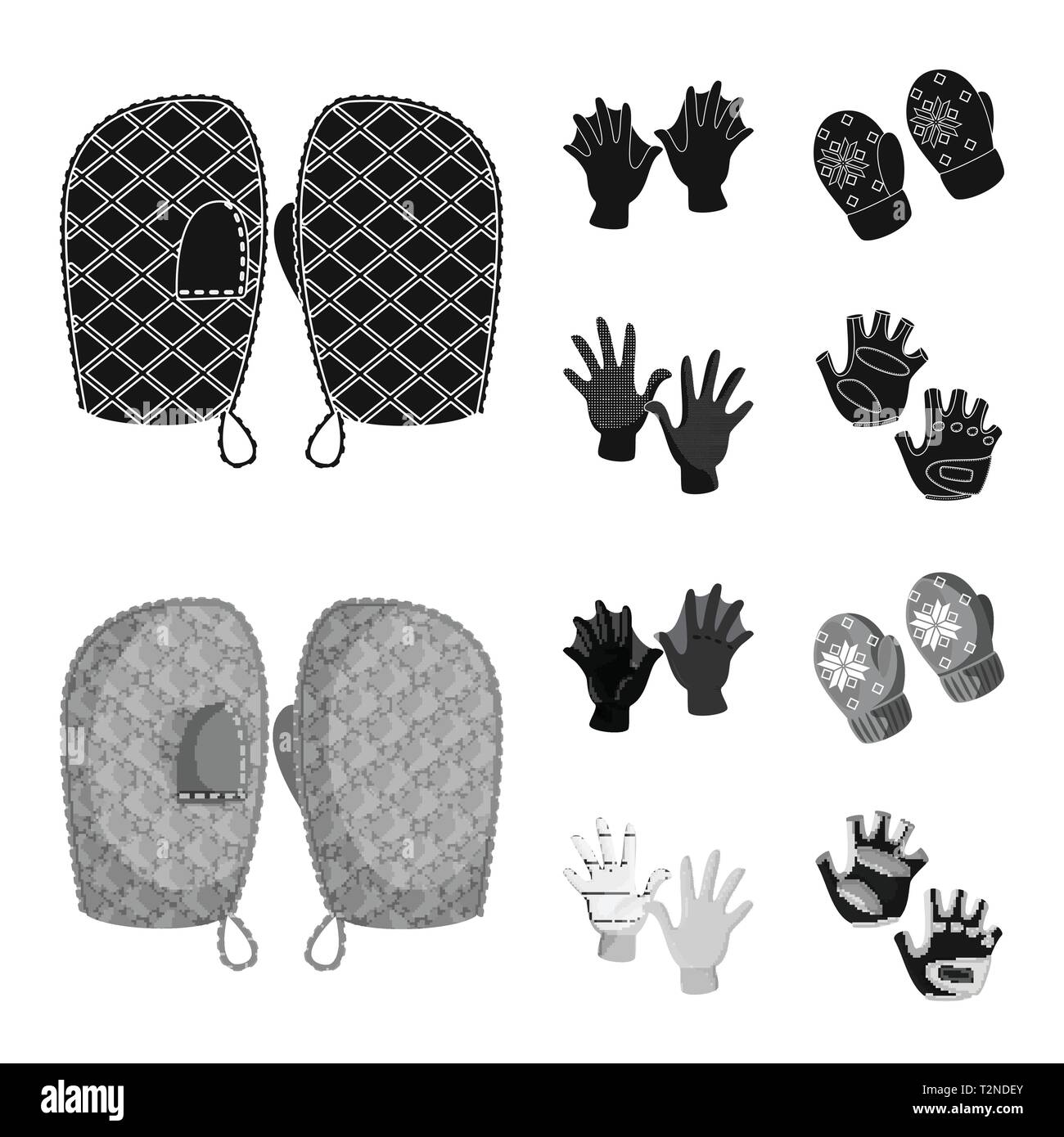 Vektor Design von Silhouette und Sicherheit Logo. Sammlung von Silhouette und Komfort Lager Symbol für das Web. Stock Vektor