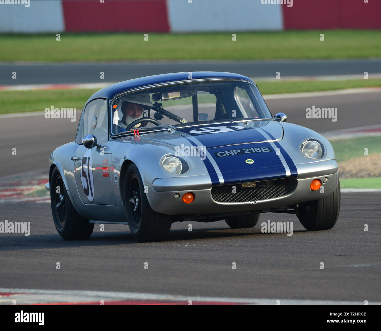 Mel Taylor, Lotus Elan S1, Wachen Trophäe, HSCC, Öffner, Samstag, den 30. März 2019, Donington Park, Rundstrecke, CJM Fotografie, classic car Stockfoto