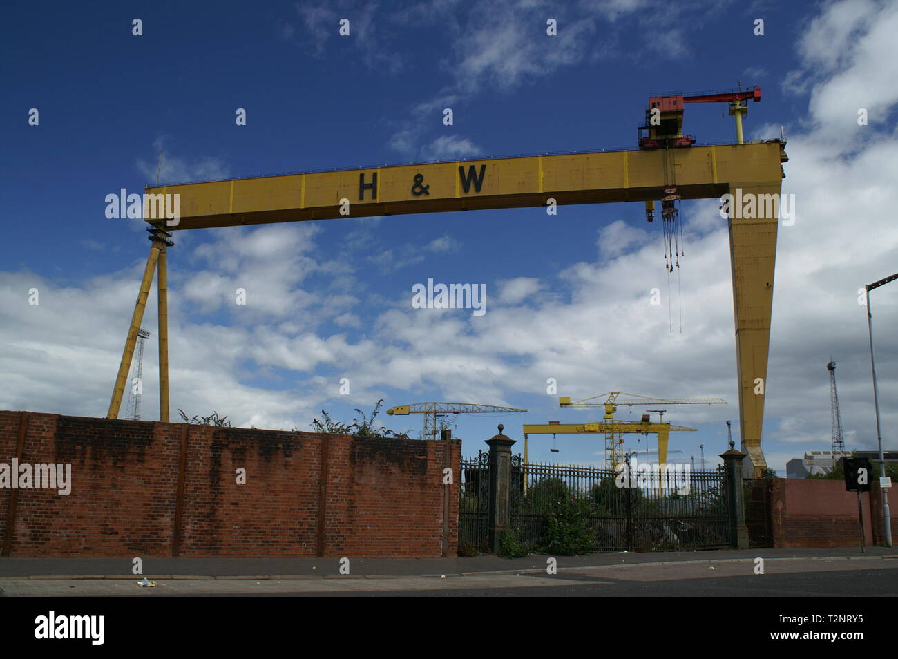 Werft Harland und Wolff, Belfast Stockfoto