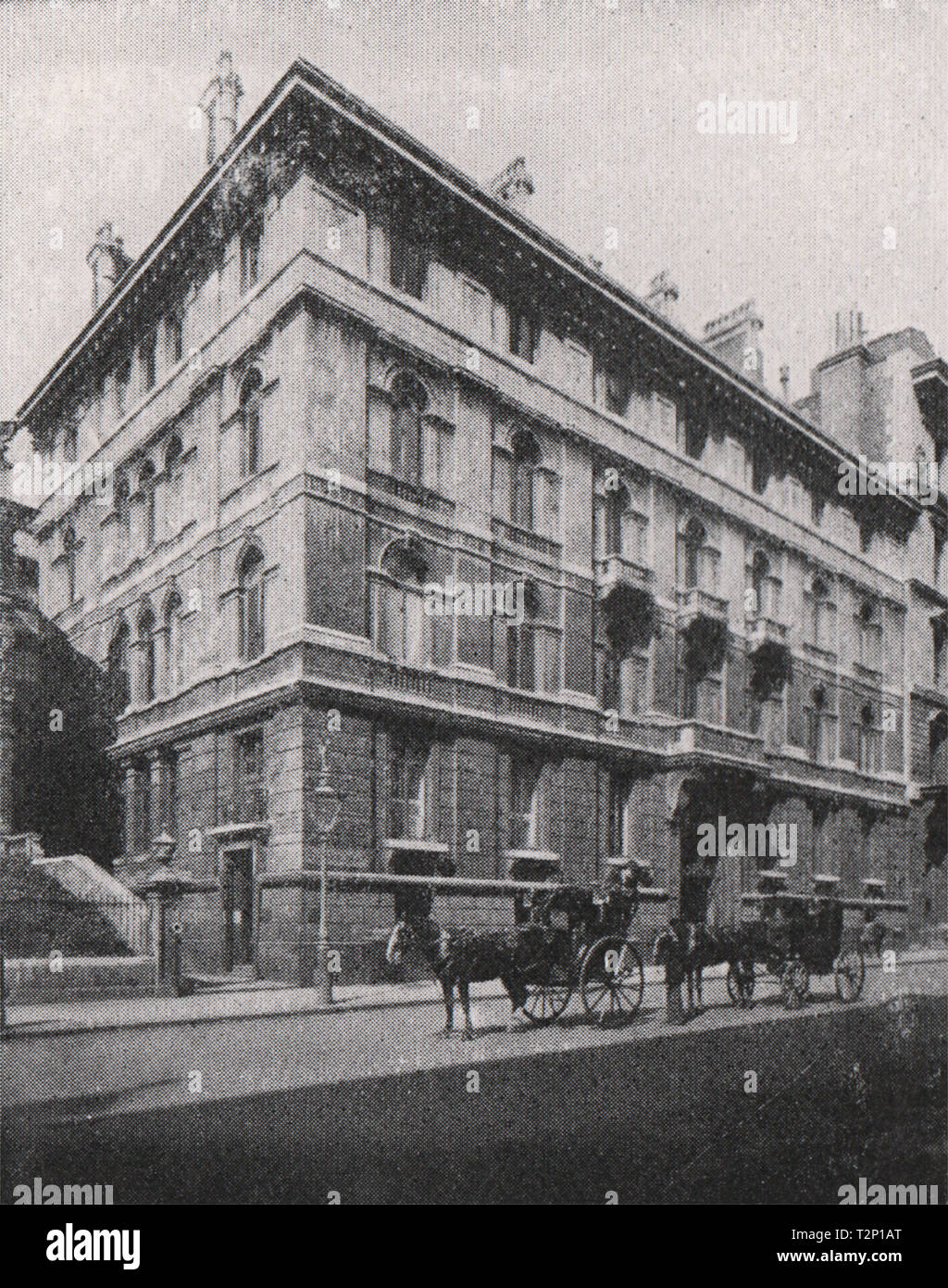 Der Britischen und Ausländischen Bibelgesellschaft, Queen Victoria Street Stockfoto