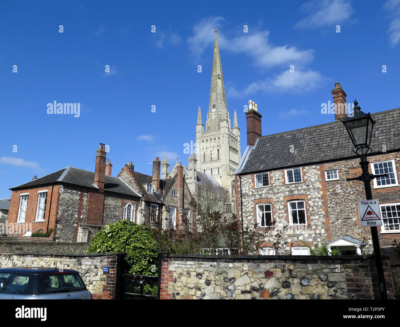 Norwich Cathedral Stockfoto