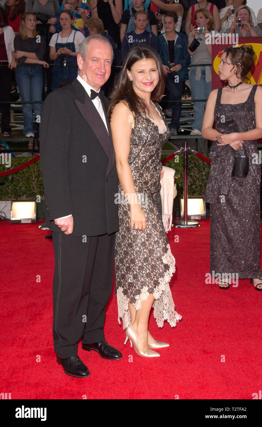 LOS ANGELES, Ca. März 12, 2000: Schauspielerin TRACEY ULLMAN & Mann an der 6. jährlichen Screen Actors Guild Awards in Los Angeles. © Paul Smith/Featureflash Stockfoto