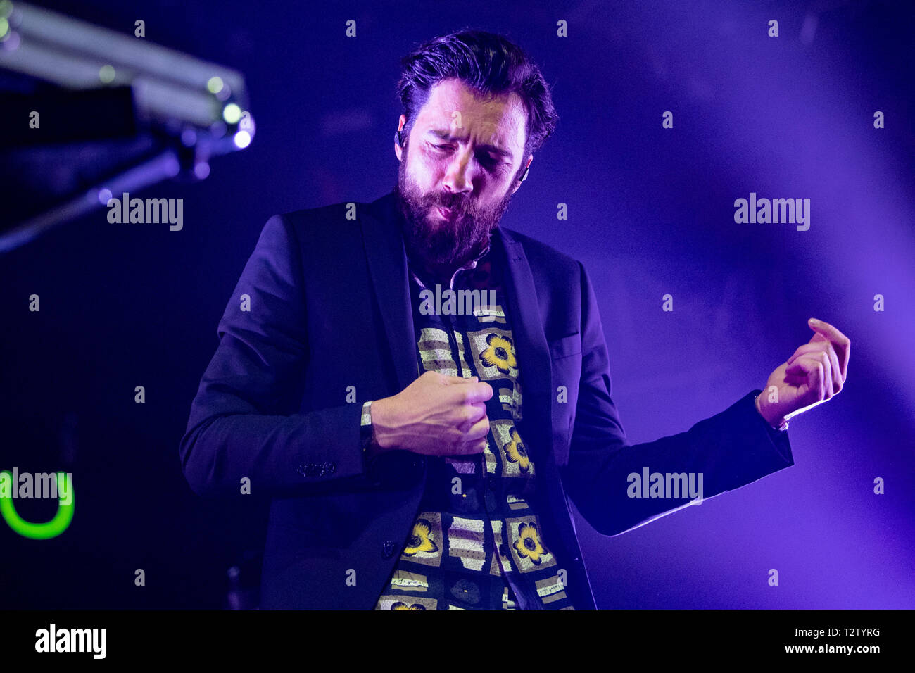 Padua, Italien. 04 Apr, 2019. Musik Konzert: EX OTAGO während WAS TUN SIE IN DIESER NACHT? TOUR 2019 in Padua, 04. April 2019 Credit: Unabhängige Fotoagentur/Alamy leben Nachrichten Stockfoto