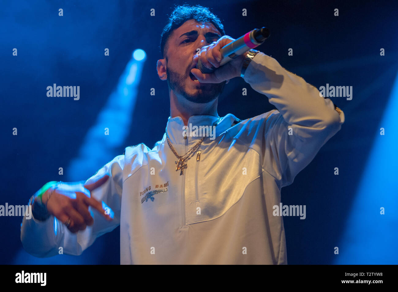 Padua, Italien. 03 Apr, 2019. Konzert: Junge Kupfer auf Tour in Padua, 03. April 2019 Credit: Unabhängige Fotoagentur/Alamy leben Nachrichten Stockfoto