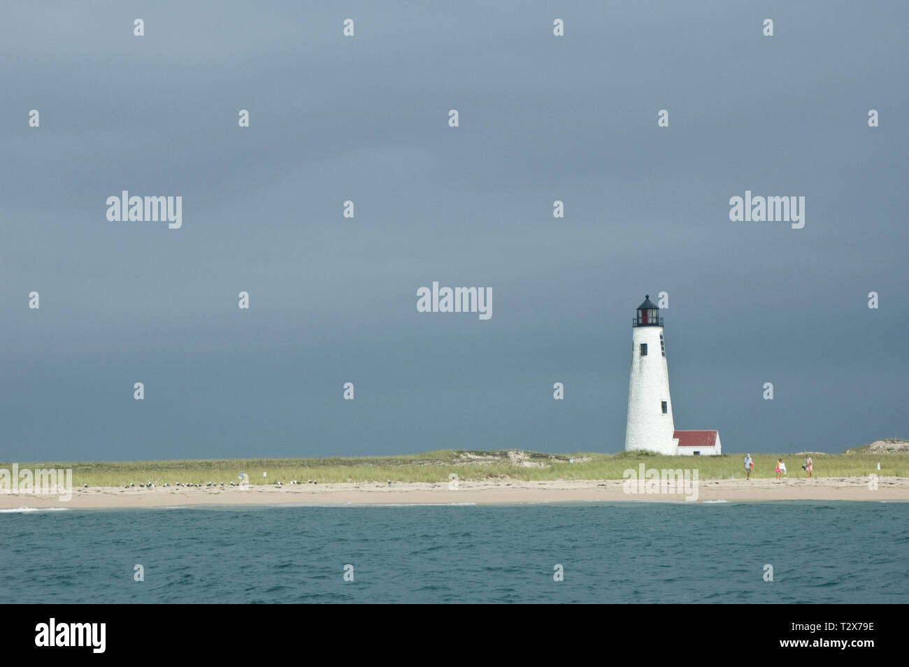 Tolle Point Lighthouse Stockfoto