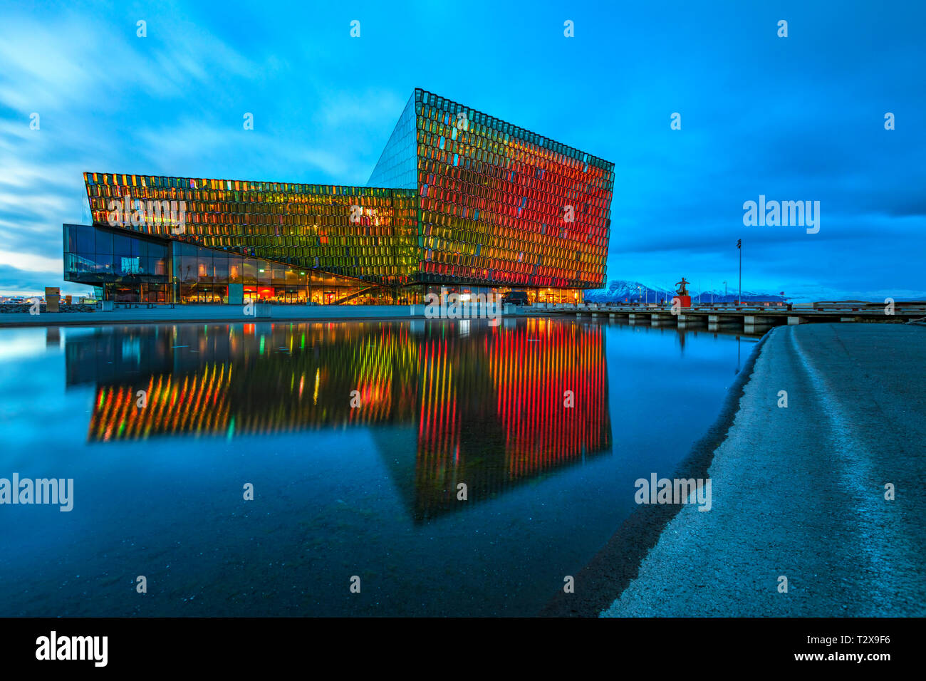 Reykjavik, Hauptstadt, Island, Europa Stockfoto