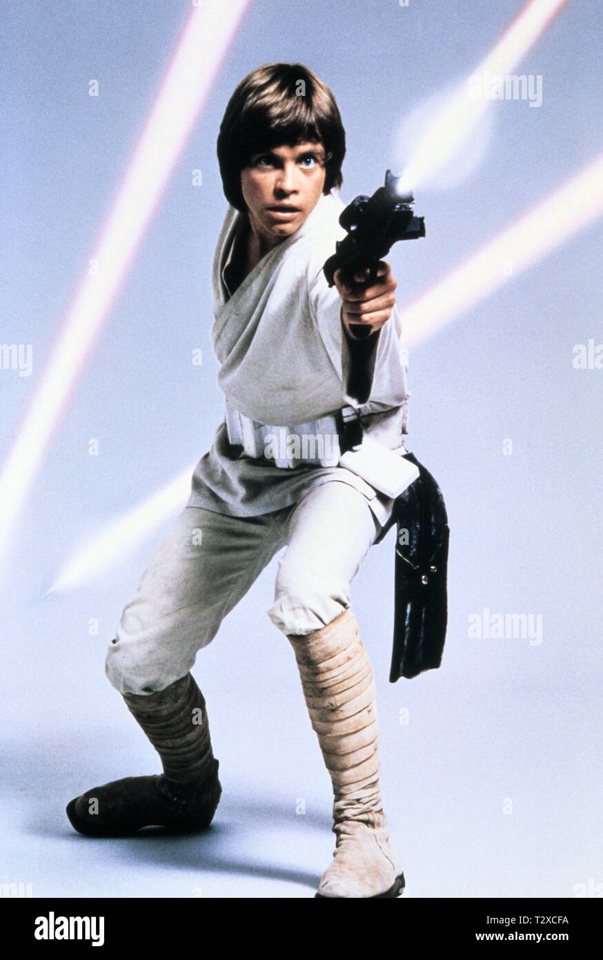 MARK HAMILL, Star Wars: Episode IV - Eine neue Hoffnung, 1977 Stockfoto