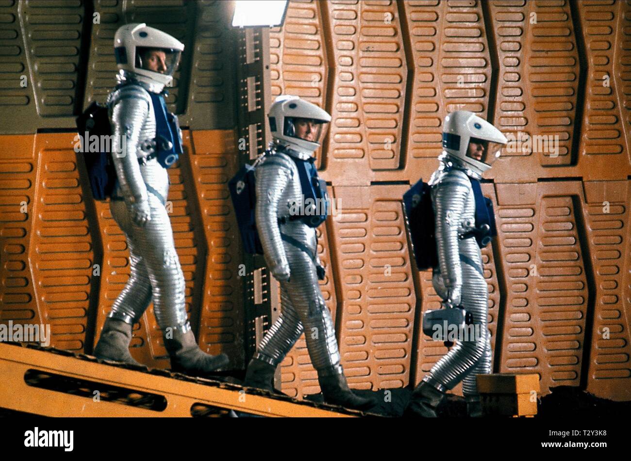 Astronauten, 2001: A Space Odyssey, 1968 Stockfoto