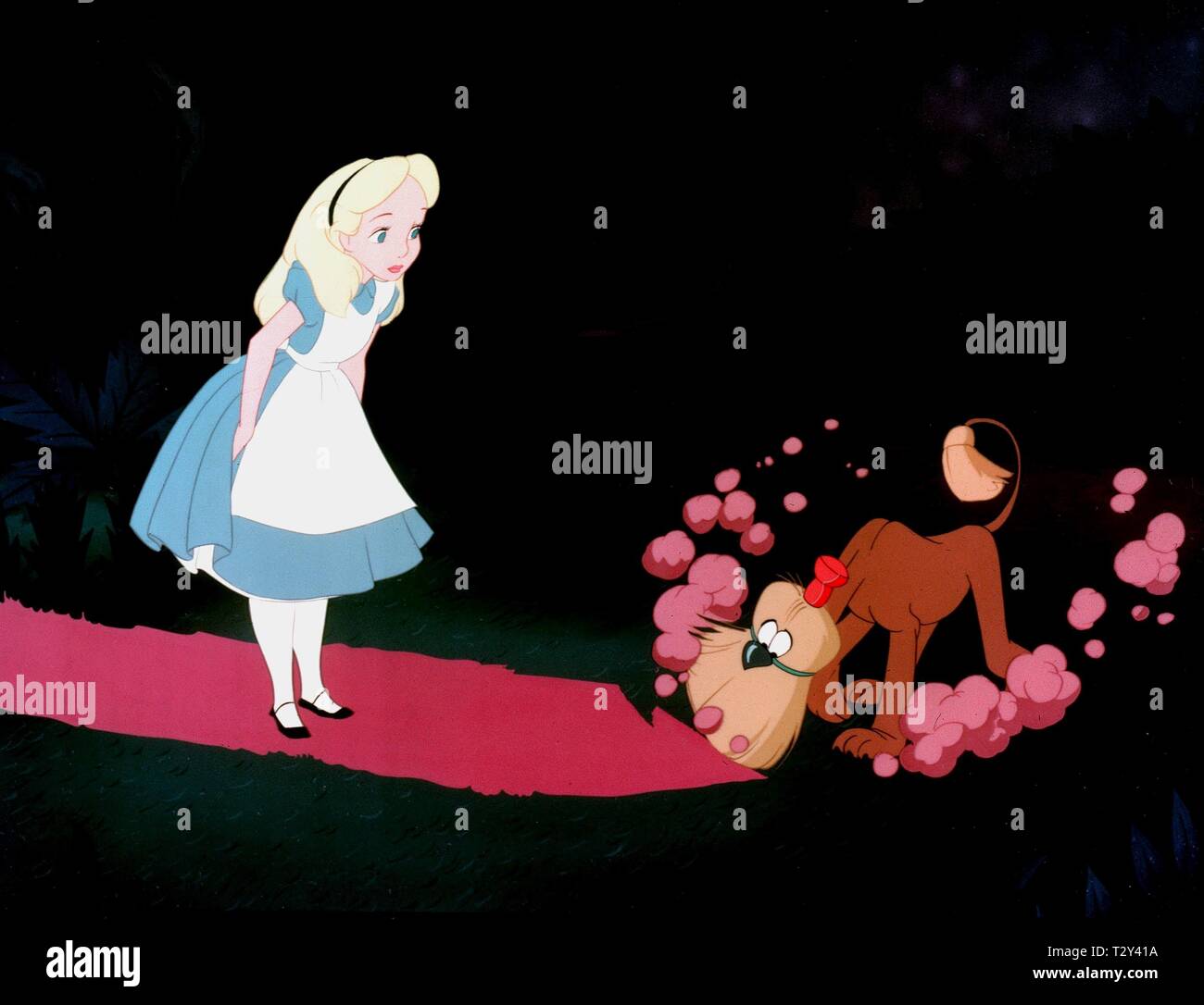 ALICE, Alice im Wunderland, 1951 Stockfoto