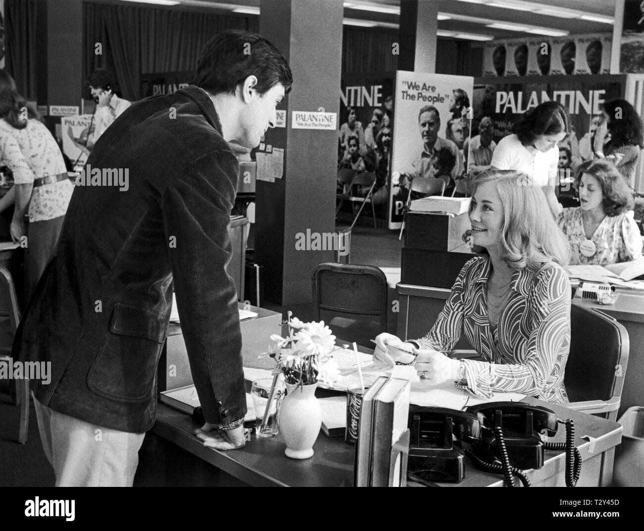 ROBERT DE NIRO, Cybill Shepherd, Taxifahrer, 1976 Stockfoto