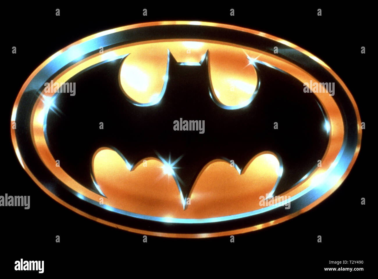 Batman Logo Batman 1989 Stockfoto Bild 242770556 Alamy