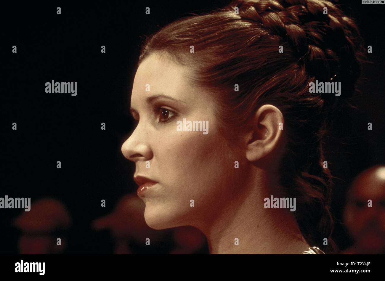 CARRIE FISHER, Star Wars: Episode IV - Eine neue Hoffnung, 1977 Stockfoto
